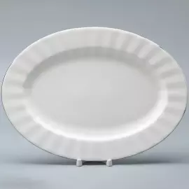 Сервиз столовый "Платиновая лента" формы Нега, 24 предмета, на 6 персон