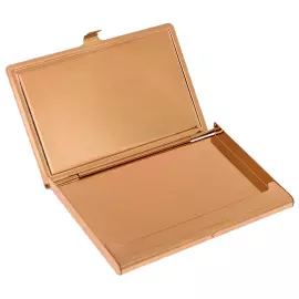 New Year's business card holder "Snow Maiden with a snowman" Zlatoust