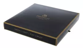 Chess made of olive veneer "Manopoulos" small