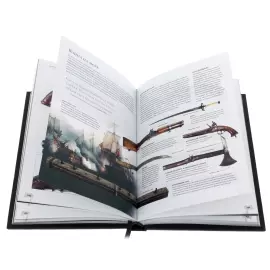 Книга в кожаном переплёте "История оружия"
