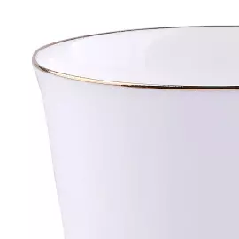 Чайная пара из серебра и фарфора "Дракон" на 1 персону