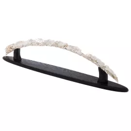 Композиция из бивня мамонта и мореного дуба "Охота волков"