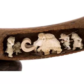 Composition from the collection mammoth tusk "Life"
