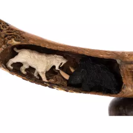 Composition from the collection mammoth tusk "Life"