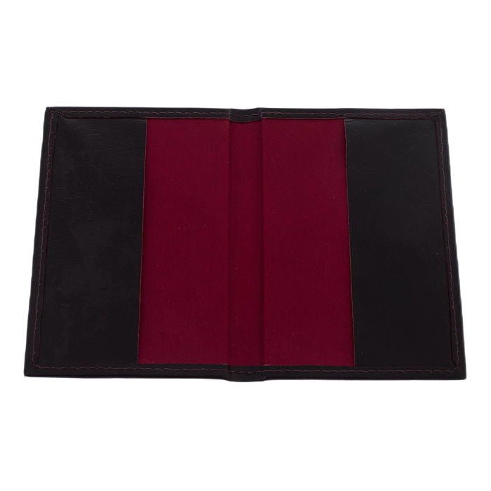 Leather passport cover "Coat of Arms of the Russian Federation"