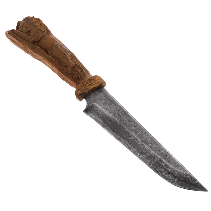 Composition with a knife "Lion Pride"