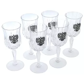 Набор бокалов для вина "Герб РФ" на 6 персон
