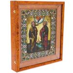 Icon of Saints Peter and Paul with mother of pearl