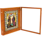 Icon of Saints Peter and Paul with mother of pearl