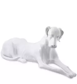 Скульптура из полистоуна "Немецкий дог"