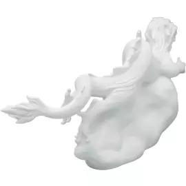 Скульптура фарфоровая "Дракон на облаке"