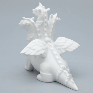 Porcelain sculpture "Serpent-Gorynych"
