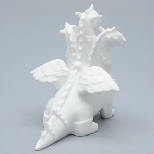 Porcelain sculpture "Serpent-Gorynych"
