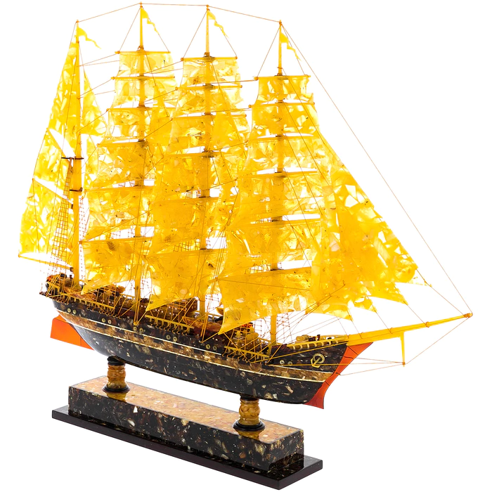 The Kruzenshter amber ship