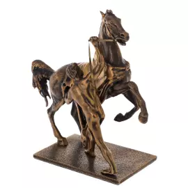 A set of bronze statuettes "Horses of Klodt" 4 pcs.