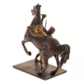 A set of bronze statuettes "Horses of Klodt" 4 pcs.