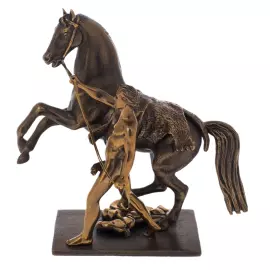 A set of bronze statuettes "Horses of Klodt" 4 pcs.