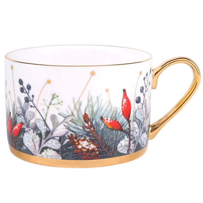 Idyll tea set with Kalenda pattern for 6 people