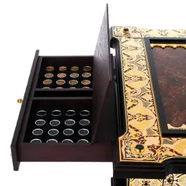 Нарды из яшмы "Монолит" Златоуст Нарды из яшмы "Монолит" Златоуст