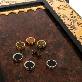 Нарды из яшмы "Монолит" Златоуст Нарды из яшмы "Монолит" Златоуст