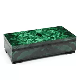 Малахитовая шкатулка для денег "Купюрница"