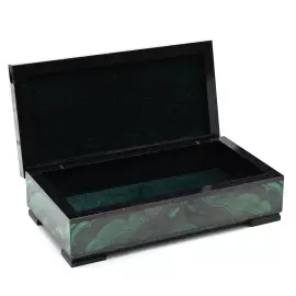 Малахитовая шкатулка для денег "Купюрница"