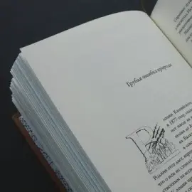 Книга в кожаном переплете "Крупицы правды" Паустовский К. Книга в кожаном переплете "Крупицы правды" Паустовский К.
