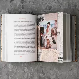 Книга в кожаном переплете "Политика мудрого" Макиавелли, Спенсер, Эккартсгаузен, в 3-х томах