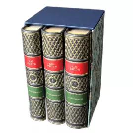 Книга в кожаном переплете "Воспоминания" Витте С., в 3-х томах, 1960 г.