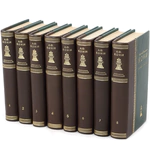 The leather-bound book "Collected works " in 8 volumes "Legal literature", 1969. Kony A.F.