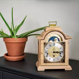 Hermle "Debden in oak" table clock
