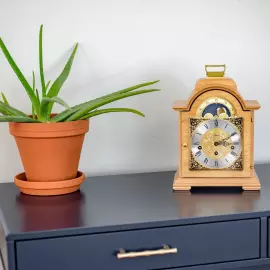 Hermle "Debden in oak" table clock