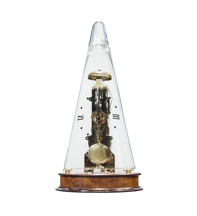 Hermle "Pianofinish" table clock