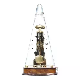 Hermle "Pianofinish" table clock