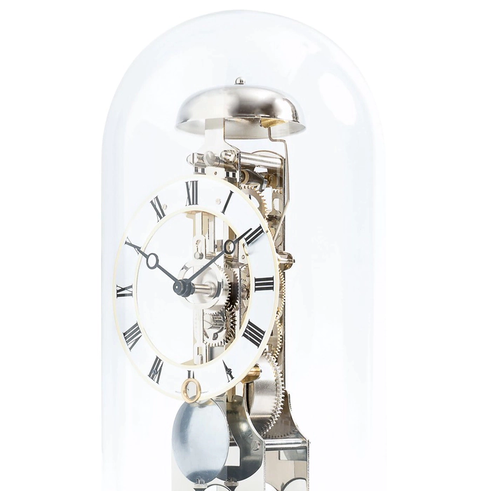 Hermle table clock, black