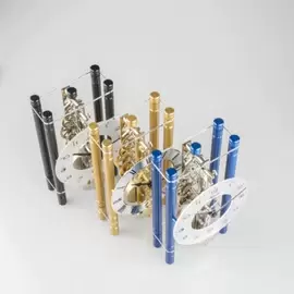 Настольные часы Hermle, сталь