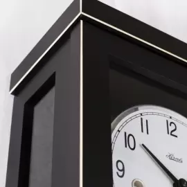Hermle wall clock, black
