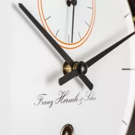 Настенные часы Hermle, оранжевые