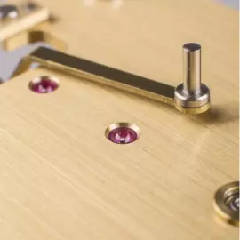 Настенные часы Hermle, оранжевые