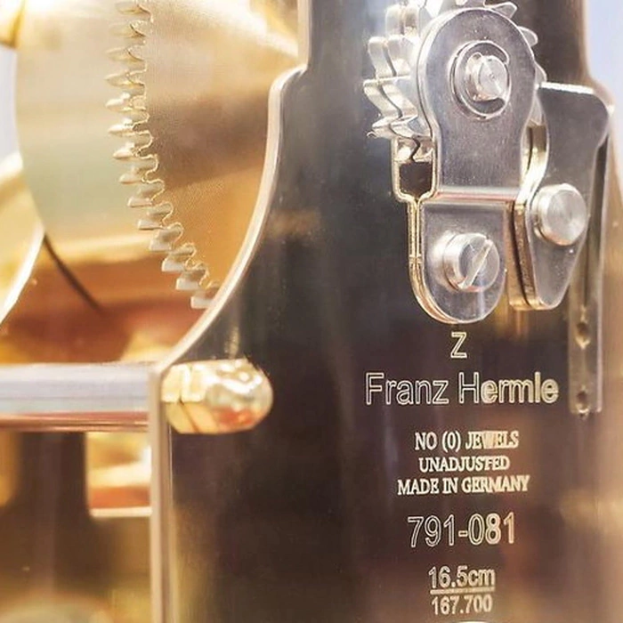 Hermle "Walnut finish" table clock