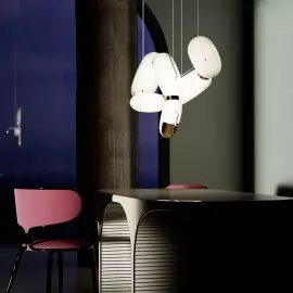 The lamp "Put up put up" by the artist Taras Zheltyshev