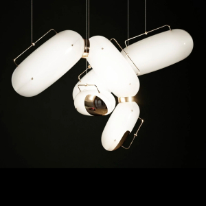 The lamp "Put up put up" by the artist Taras Zheltyshev