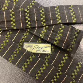 A tie with an inscription and an autograph of the musician Viktor Tsoi