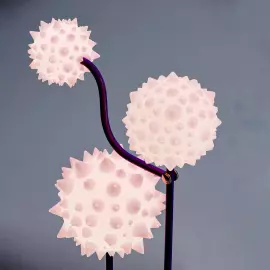 Lamp "Dif" by artist Taras Zheltyshev