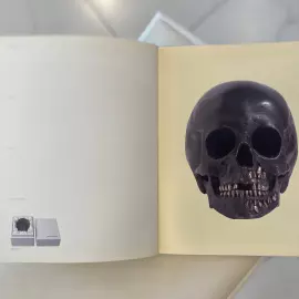 Книга с собственноручным пожеланием, рисунком и автографом художника Дэмиена Херста