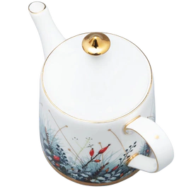 Idyll tea set with Kalenda pattern for 6 people