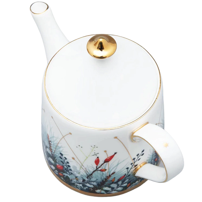Idyll tea set with Kalenda pattern for 6 people