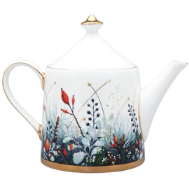 Idyll tea set with Kalenda pattern for 6 people