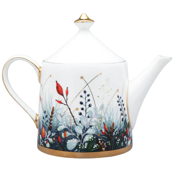 Idyll tea set with Kalenda pattern for 6 people