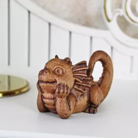 Набор статуэток из бука "Дракончики" 3шт, в подарочной коробке